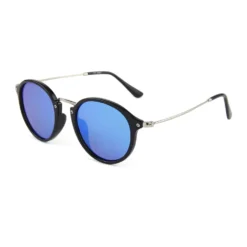 2447M-4 Round Classic Metal Sunglasses