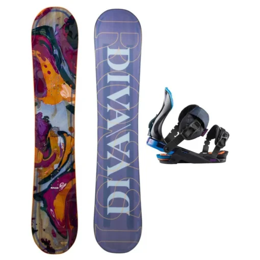 Rossignol Diva LF+Diva S/M Snowboard Woman 2 Rossignol Diva LF+Diva S/M Snowboard Woman -Oak Ski Shop rossignol diva lf diva s m snowboard woman
