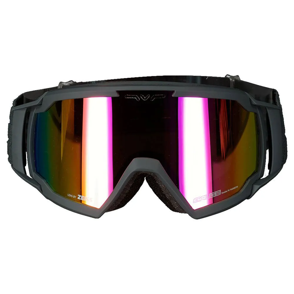 Salice 618 Double Mirror RW Antifog Vented Ski Goggles 618DARWF-CHARCOAL 3 Salice 618 Double Mirror RW Antifog Vented Ski Goggles 618DARWF-CHARCOAL