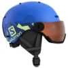 Salomon Grom Visor Helmet -Oak Ski Shop salomon grom visor helmet