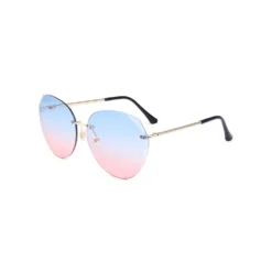 Light Oval Sunglasses